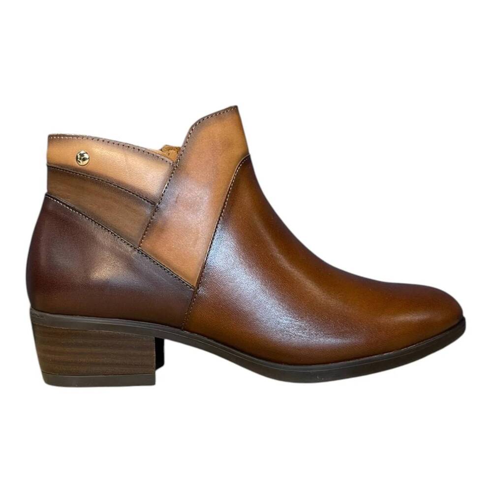 NEW PIKOLINOS women's daroca w1u ankle boots in cuero